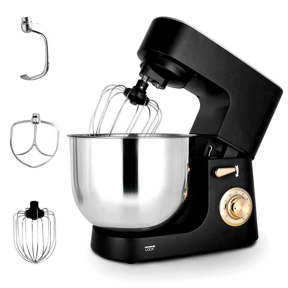 Stand Mixer - 家庭用スタンドミキサー 高出力1800W 8L ケーキ・パン生地ミキサー プラネタリー式電動ホームキッチン家電 フードミキサー