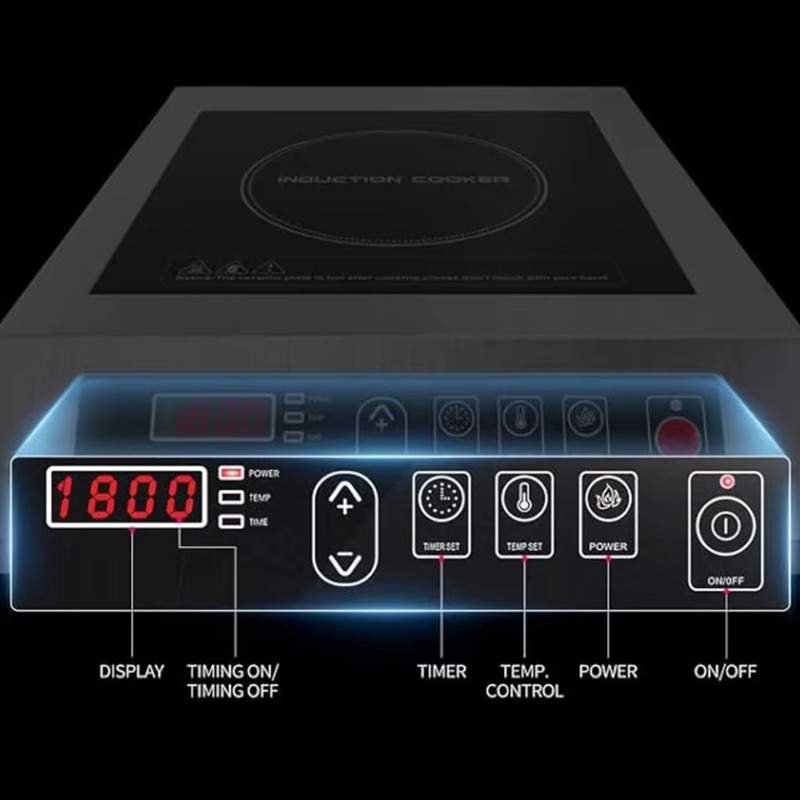 IHクッキングヒーター 業務用ステンレス製卓上IH調理器 ポ - Induction Cooktop Portable のレビューと価格